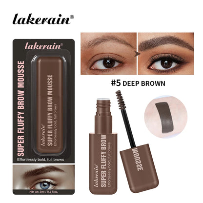 Brow Mousse Super Fluffy High Color Rendering Fill In The Sparse And Vacant Parts of The Eyebrows Smooth Super Fluff Thick Brow