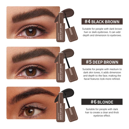 Brow Mousse Super Fluffy High Color Rendering Fill In The Sparse And Vacant Parts of The Eyebrows Smooth Super Fluff Thick Brow