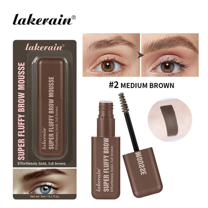 Brow Mousse Super Fluffy High Color Rendering Fill In The Sparse And Vacant Parts of The Eyebrows Smooth Super Fluff Thick Brow