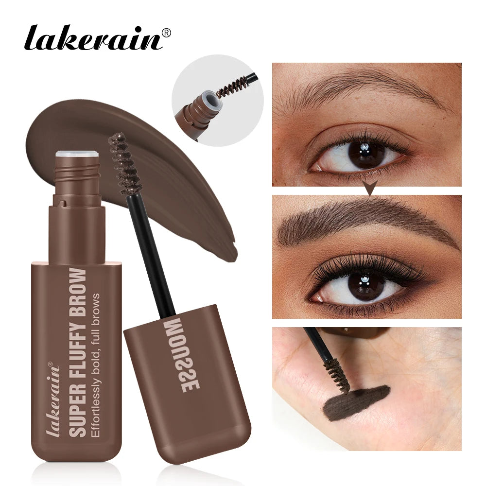 Brow Mousse Super Fluffy High Color Rendering Fill In The Sparse And Vacant Parts of The Eyebrows Smooth Super Fluff Thick Brow