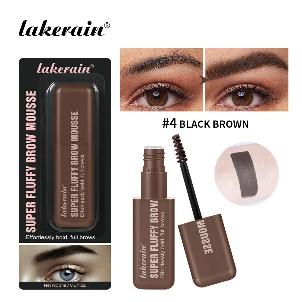 Brow Mousse Super Fluffy High Color Rendering Fill In The Sparse And Vacant Parts of The Eyebrows Smooth Super Fluff Thick Brow