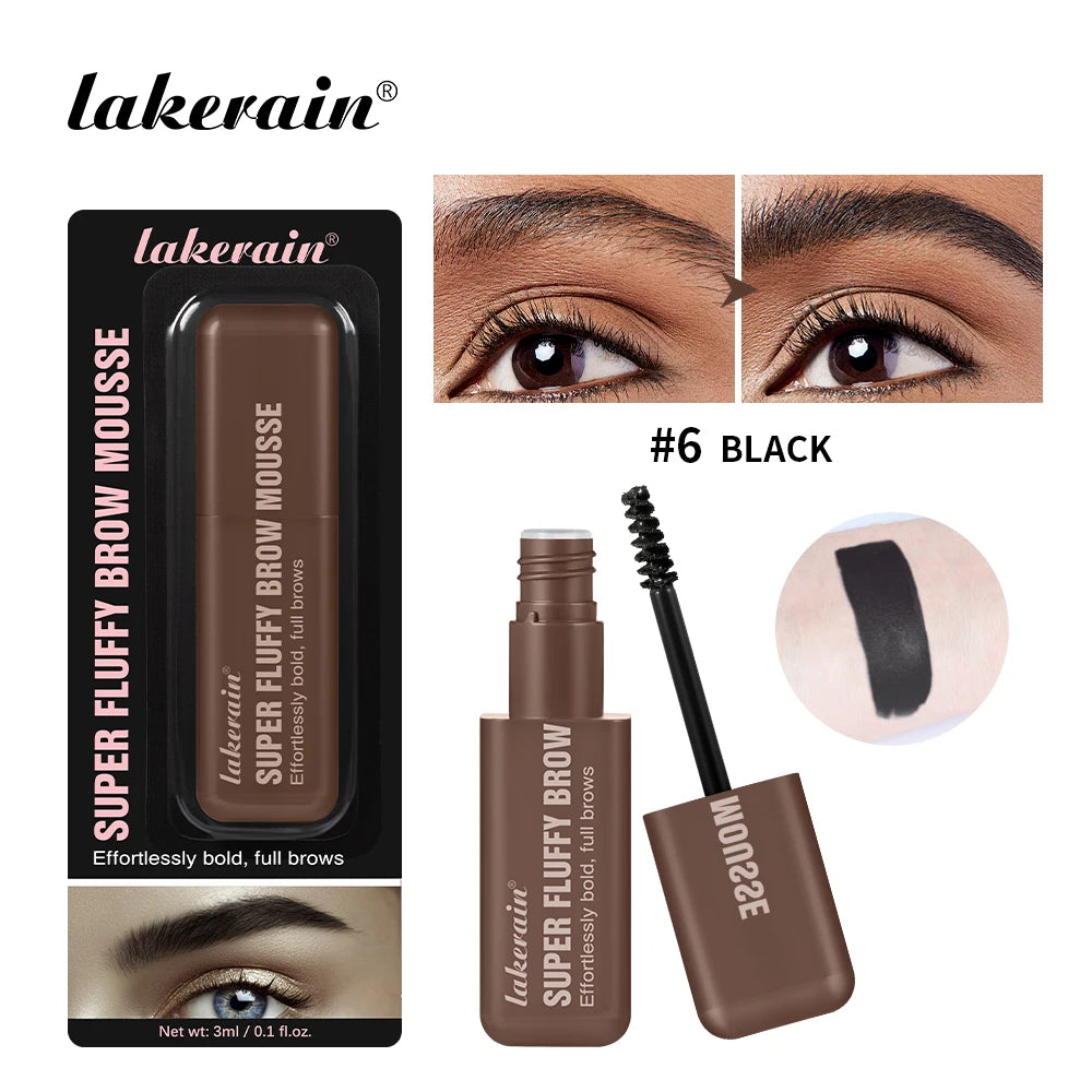 Brow Mousse Super Fluffy High Color Rendering Fill In The Sparse And Vacant Parts of The Eyebrows Smooth Super Fluff Thick Brow