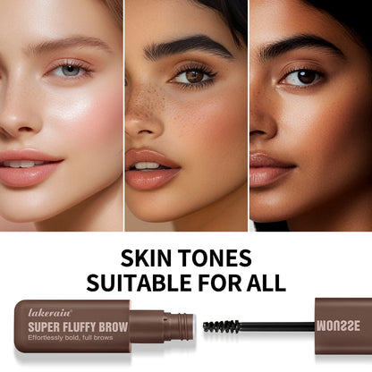Brow Mousse Super Fluffy High Color Rendering Fill In The Sparse And Vacant Parts of The Eyebrows Smooth Super Fluff Thick Brow